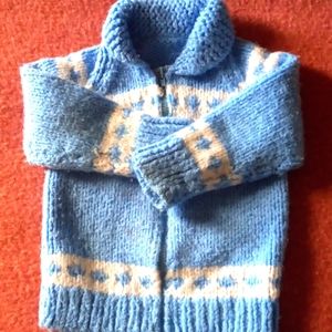 Baby handmade sweater